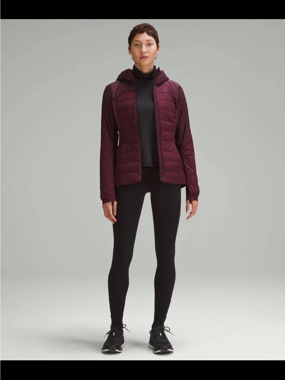 lululemon athletica hooded quilted